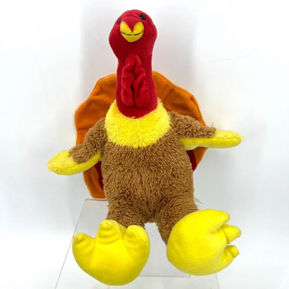 Build A Bear Workshop Plush Thanksgiving Turkey Removable Tail Limited Edition